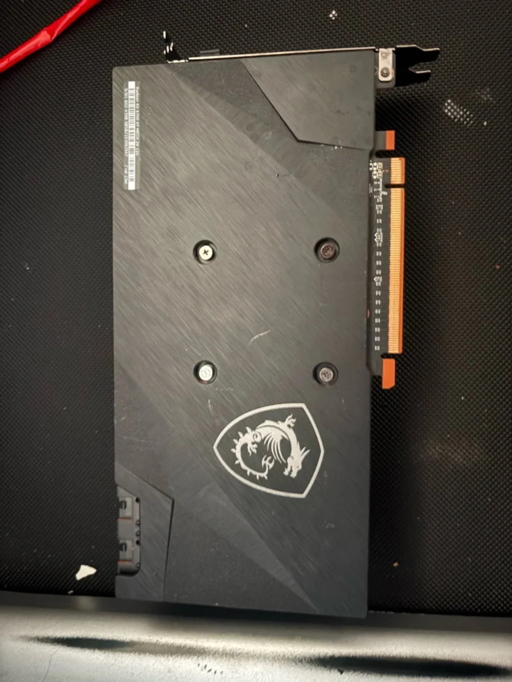 MEC MECH Radeon GPU in Black and Silver